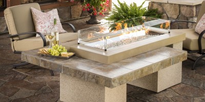 Outdoor Greatroom Company Uptown Fire Pit Table